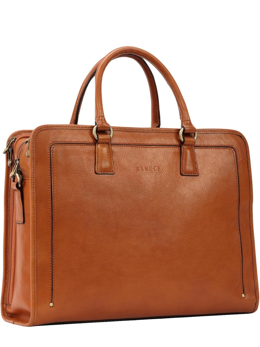 Banuce Leather Briefcase